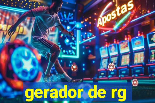 gerador de rg